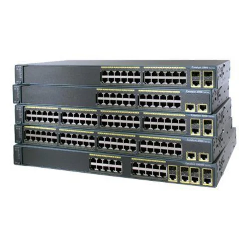 Коммутатор Cisco Catalyst WS-C2960G-24TC-L (некондиция, 1порт RJ45 работает до 100 Mbps)